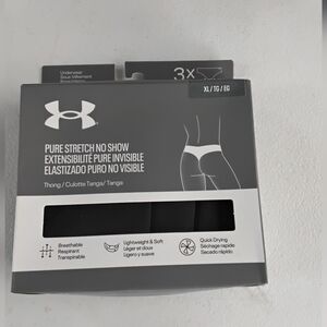 Under Armour Gray Pure Stretch Thong